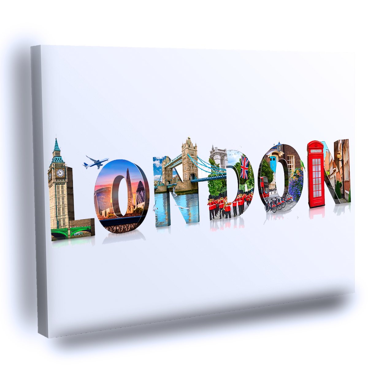 Cuadro Decorativo Palabra Londres