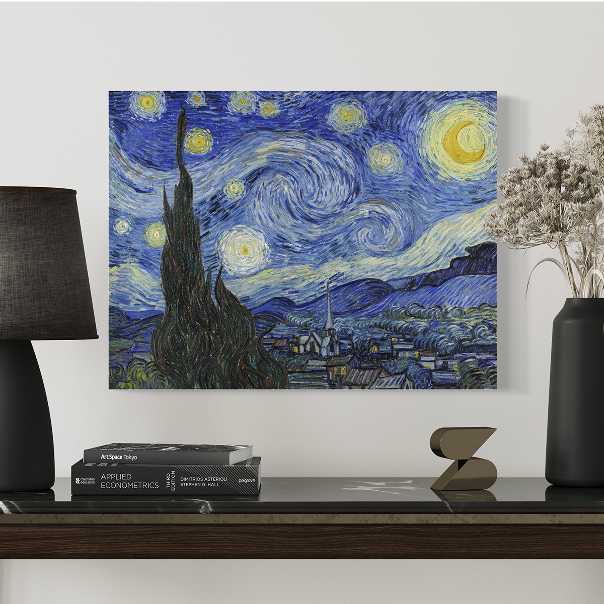 Cuadro Decorativo de La Noche Estrellada de Van Gogh